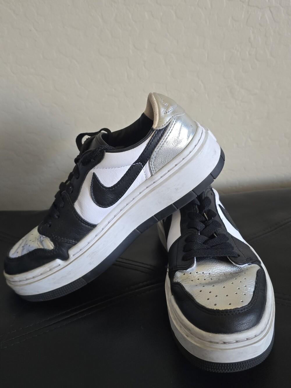 Nike Jordan 1 Elevate Low SE Silver Toe Women's Size 7